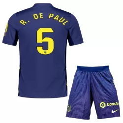 Dječji Dresovi Atlético Madrid R. De Paul 5 Gostujući 2025/26 Dječji Dresovi Atlético Madrid R. De Paul 5 Gostujući 2025/26