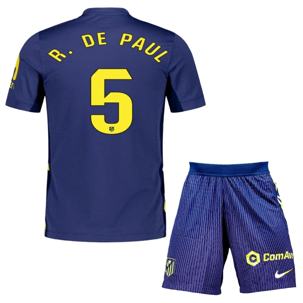 Dječji Dresovi Atlético Madrid R. De Paul 5 Gostujući 2025/26