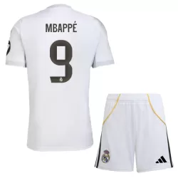 Dječji Dresovi Real Madrid Mbappé 9 Domaći 2025/26 Dječji Dresovi Real Madrid Mbappé 9 Domaći 2025/26