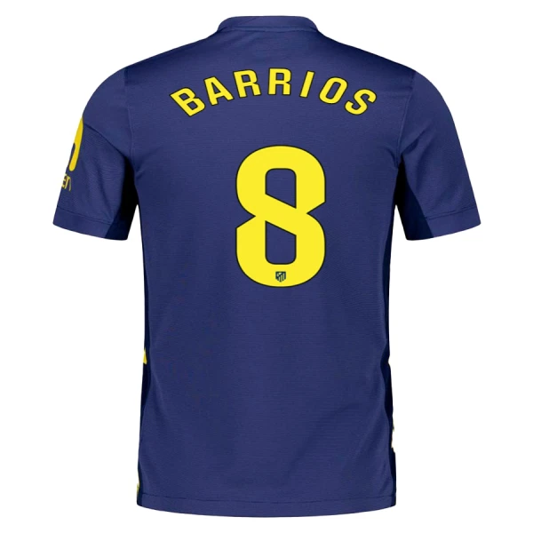 Dresovi Atlético Madrid Barrios 8 Gostujući 2025/26 Dresovi Atlético Madrid Barrios 8 Gostujući 2025/26
