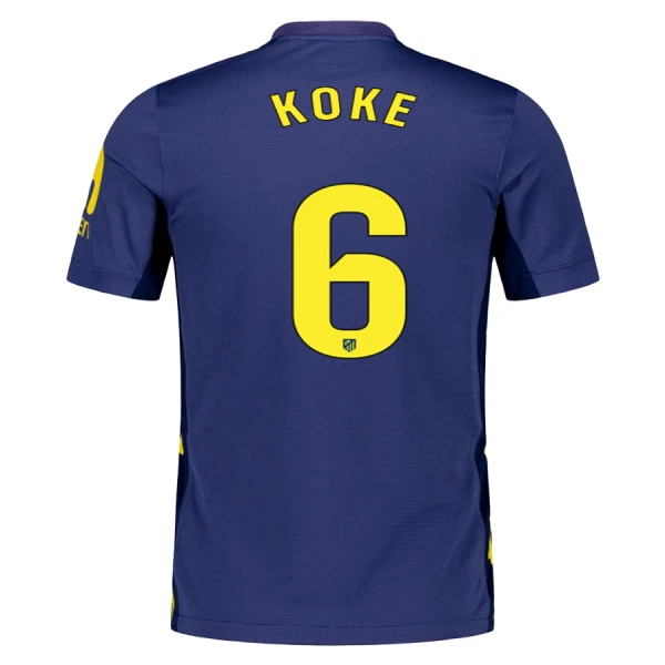 Dresovi Atlético Madrid Koke 6 Gostujući 2025/26 Dresovi Atlético Madrid Koke 6 Gostujući 2025/26