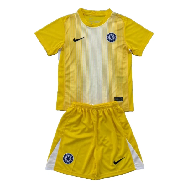 Dječji Golmanski Dresovi Chelsea 2025/26 Žuta Dječji Golmanski Dresovi Chelsea 2025/26 Žuta