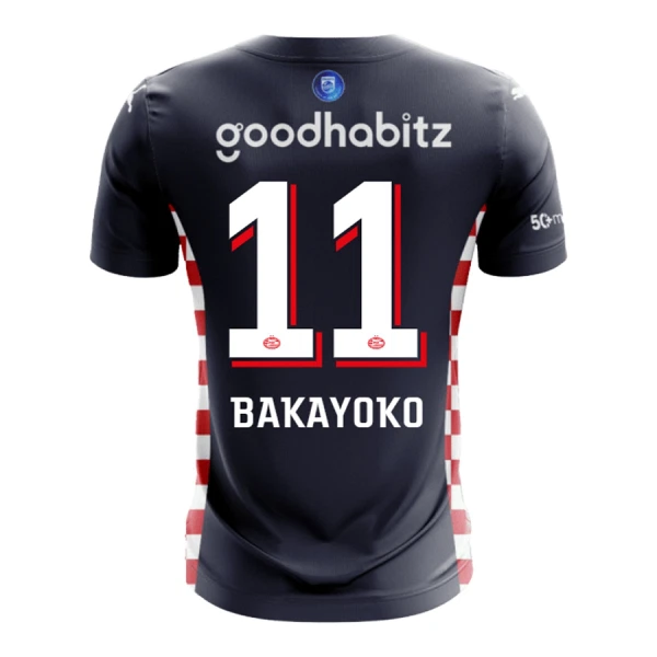 Dresovi PSV Bakayoyo 11 Gostujući 2025/26 Dresovi PSV Bakayoyo 11 Gostujući 2025/26