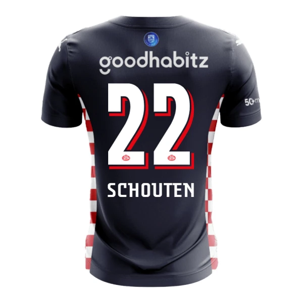 Dresovi PSV Schouten 22 Gostujući 2025/26 Dresovi PSV Schouten 22 Gostujući 2025/26