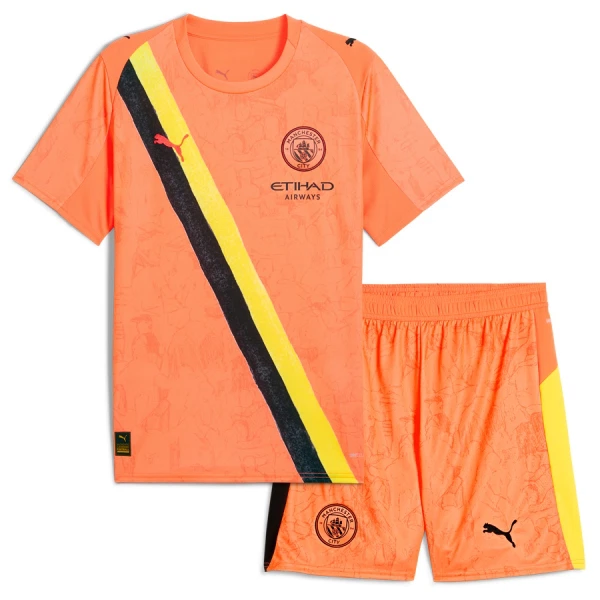Dječji Golmanski Dresovi Manchester City KidSuper 2025/26 Dječji Golmanski Dresovi Manchester City KidSuper 2025/26