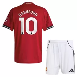 Dječji Dresovi Manchester United Rashford 10 Domaći 2025/26 Dječji Dresovi Manchester United Rashford 10 Domaći 2025/26