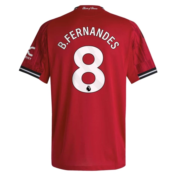 Dresovi Manchester United Bruno Fernandes 8 Domaći 2025/26 Dresovi Manchester United Bruno Fernandes 8 Domaći 2025/26