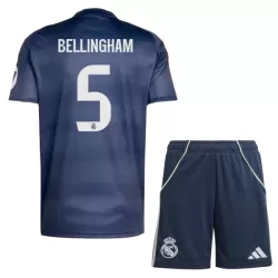 Dječji Dresovi Real Madrid Bellingham 5 Gostujući 2025/26 Dječji Dresovi Real Madrid Bellingham 5 Gostujući 2025/26