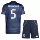 Dječji Dresovi Real Madrid Bellingham 5 Gostujući 2025/26 Dječji Dresovi Real Madrid Bellingham 5 Gostujući 2025/26