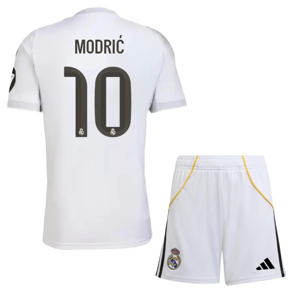 Dječji Dresovi Real Madrid Modrić 10 Domaći 2025/26 Dječji Dresovi Real Madrid Modrić 10 Domaći 2025/26