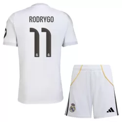 Dječji Dresovi Real Madrid Rodrygo 11 Domaći 2025/26 Dječji Dresovi Real Madrid Rodrygo 11 Domaći 2025/26