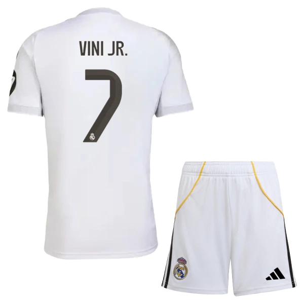 Dječji Dresovi Real Madrid Vini JR 7 Domaći 2025/26