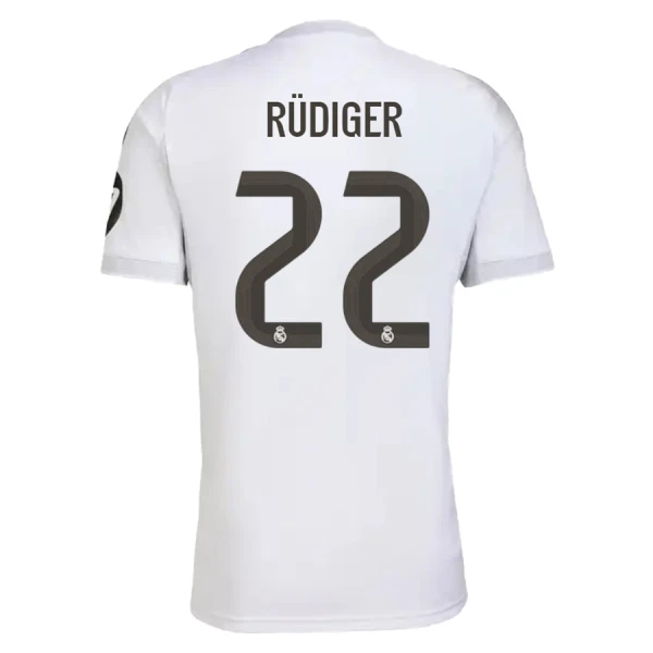 Dresovi Real Madrid Rudiger 22 Domaći 2025/26 Dresovi Real Madrid Rudiger 22 Domaći 2025/26