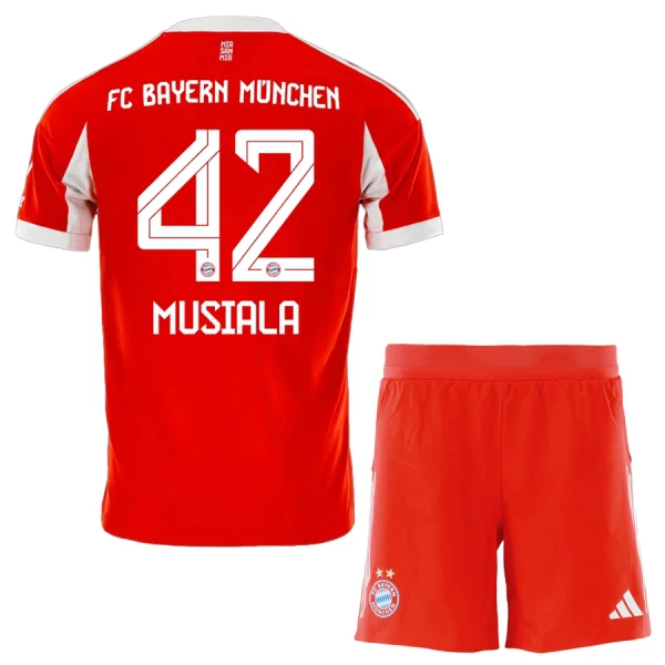 Dječji Dresovi FC Bayern München Jamal Musiala 42 Domaći 2025/26