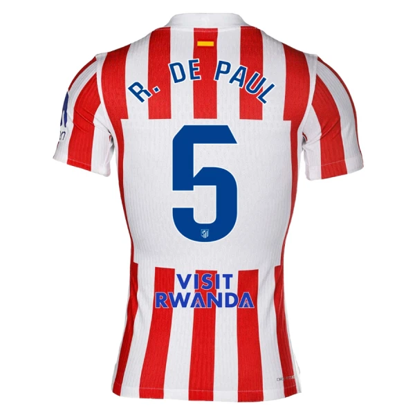 Dresovi Atlético Madrid R. De Paul 5 Domaći 2025/26 Dresovi Atlético Madrid R. De Paul 5 Domaći 2025/26