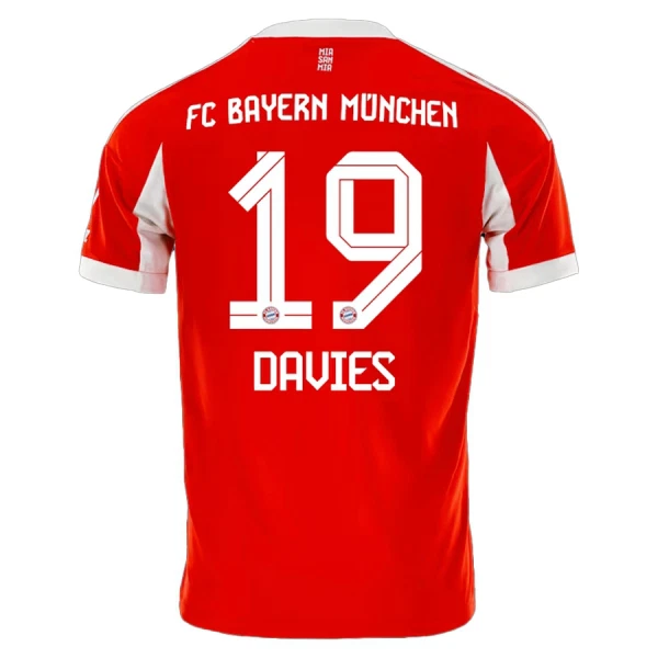 Dresovi FC Bayern München Alphonso Davies 19 Domaći 2025/26 Dresovi FC Bayern München Alphonso Davies 19 Domaći 2025/26