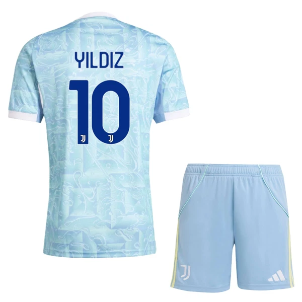 Dječji Dresovi Juventus Yildiz 10 Gostujući 2025/26 Dječji Dresovi Juventus Yildiz 10 Gostujući 2025/26