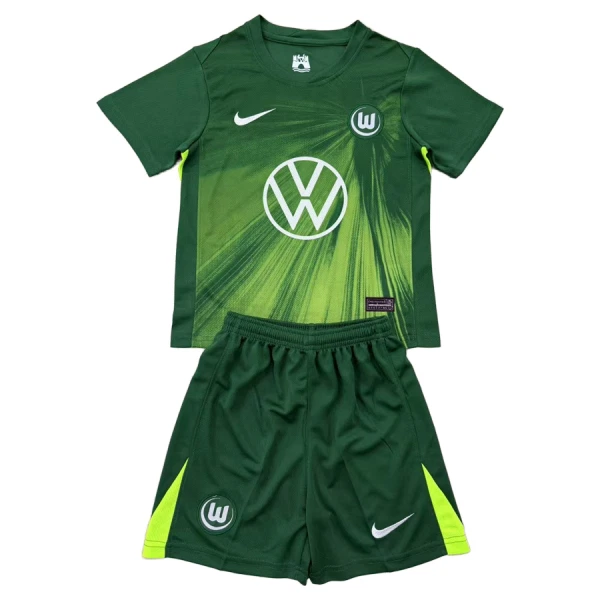 Dječji Dresovi VfL Wolfsburg Domaći 2025/26 Dječji Dresovi VfL Wolfsburg Domaći 2025/26