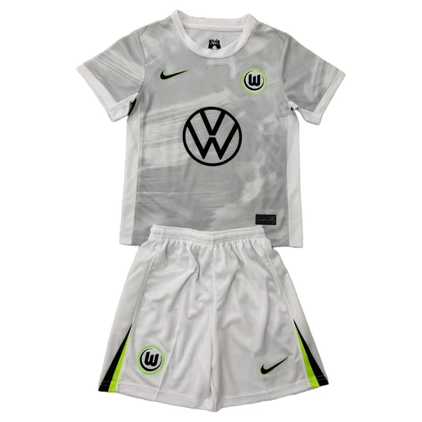 Dječji Dresovi VfL Wolfsburg Gostujući 2025/26 Dječji Dresovi VfL Wolfsburg Gostujući 2025/26