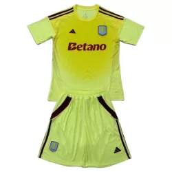 Dječji Golmanski Dresovi Aston Villa 2025/26 Žuta Dječji Golmanski Dresovi Aston Villa 2025/26 Žuta