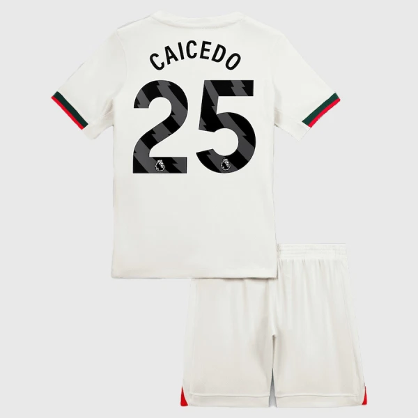 Dječji Dresovi Chelsea Caicedo 25 Gostujući 2025/26