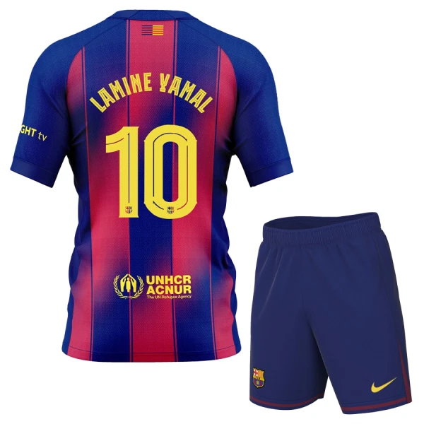 Dječji Dresovi FC Barcelona Lamine Yamal 10 Domaći 2025/26