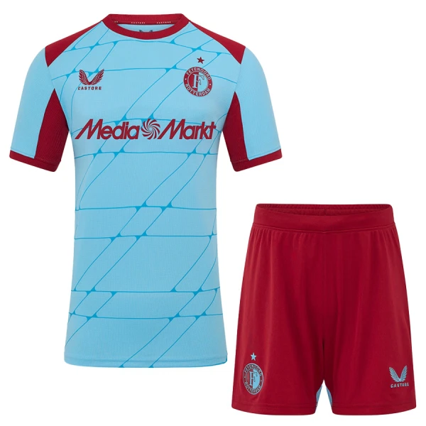 Dječji Dresovi Feyenoord Treći 2025/26 Dječji Dresovi Feyenoord Treći 2025/26