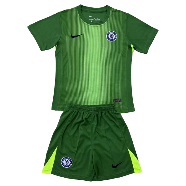 Dječji Golmanski Dresovi Chelsea 2025/26 Zelena
