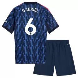 Dječji Dresovi Arsenal Gabriel 6 Gostujući 2025/26 Dječji Dresovi Arsenal Gabriel 6 Gostujući 2025/26