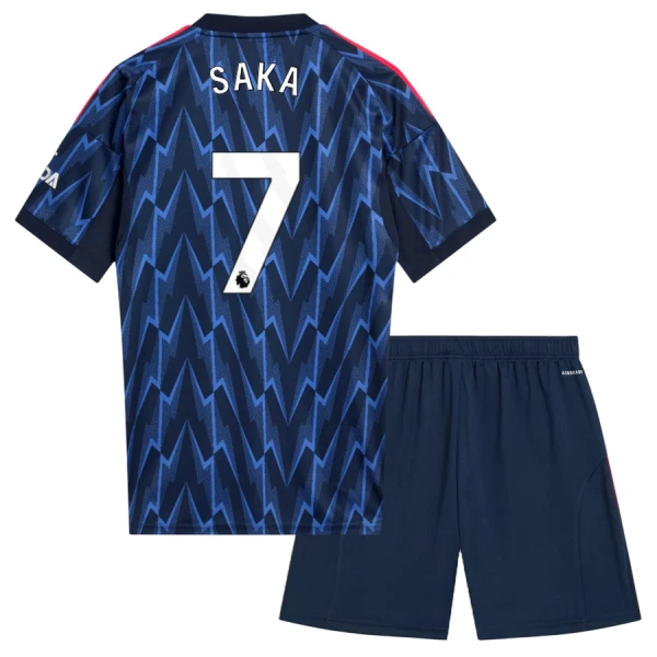 Dječji Dresovi Arsenal Saka 7 Gostujući 2025/26