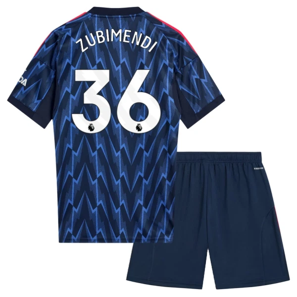 Dječji Dresovi Arsenal Zubimendi 36 Gostujući 2025/26