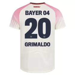 Dresovi Bayer Leverkusen Alejandro Grimaldo 20 Gostujući 2025/26 Dresovi Bayer Leverkusen Alejandro Grimaldo 20 Gostujući 2025/26