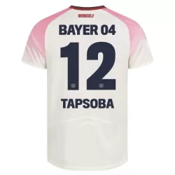 Dresovi Bayer Leverkusen Edmond Tapsoba 12 Gostujući 2025/26 Dresovi Bayer Leverkusen Edmond Tapsoba 12 Gostujući 2025/26