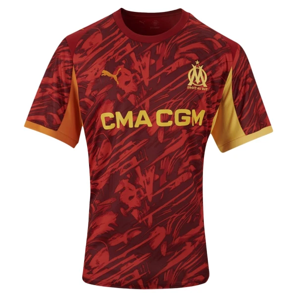 Golmanski Dresovi Olympique Marseille 2025/26 Crvena