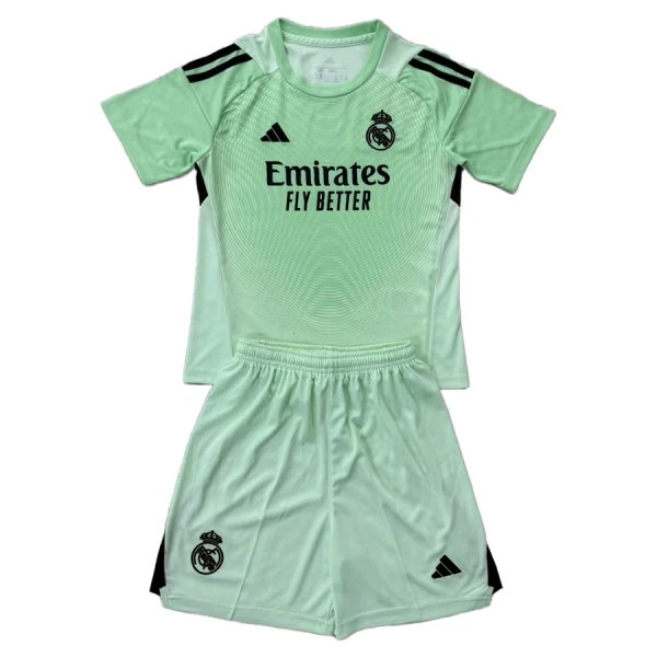 Dječji Golmanski Dresovi Real Madrid 2025/26 Zelena