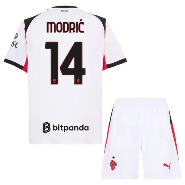 Dječji Dresovi AC Milan Modrić 14 Gostujući 2025/26 Dječji Dresovi AC Milan Modrić 14 Gostujući 2025/26