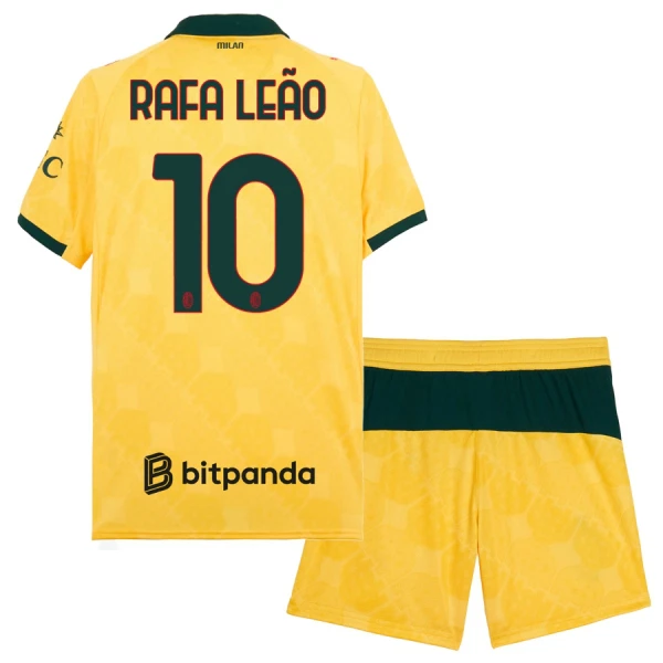 Dječji Dresovi AC Milan Rafael Leao 10 Treći 2025/26 Dječji Dresovi AC Milan Rafael Leao 10 Treći 2025/26