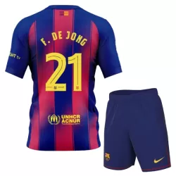 Dječji Dresovi FC Barcelona Frenkie de Jong 21 Domaći 2025/26 Dječji Dresovi FC Barcelona Frenkie de Jong 21 Domaći 2025/26