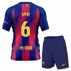 Dječji Dresovi FC Barcelona Gavi 6 Domaći 2025/26 Dječji Dresovi FC Barcelona Gavi 6 Domaći 2025/26