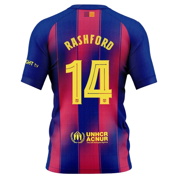 Dresovi FC Barcelona Rashford 14 Treći 2025/26