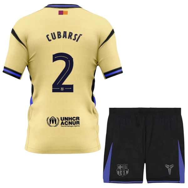 Dječji Dresovi FC Barcelona x Kobe Bryant Cubarsi 2 Gostujući 2025/26 Dječji Dresovi FC Barcelona x Kobe Bryant Cubarsi 2 Gostujući 2025/26