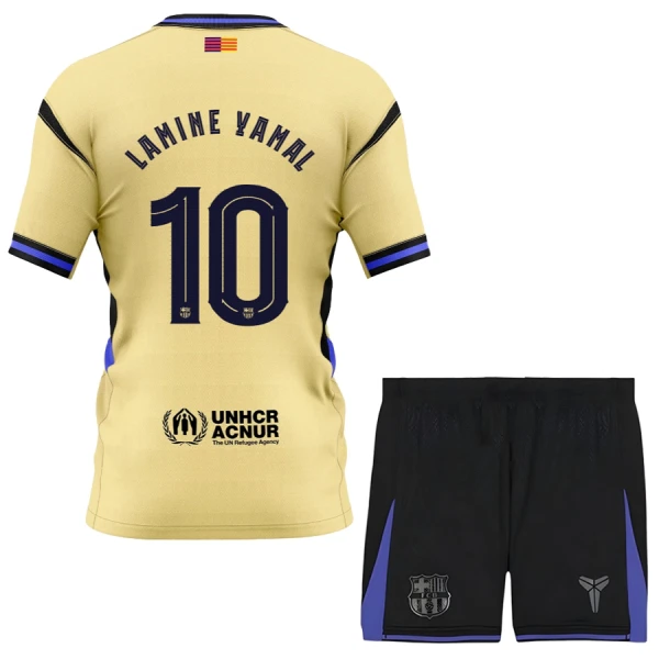 Dječji Dresovi FC Barcelona x Kobe Bryant Lamine Yamal 10 Gostujući 2025/26