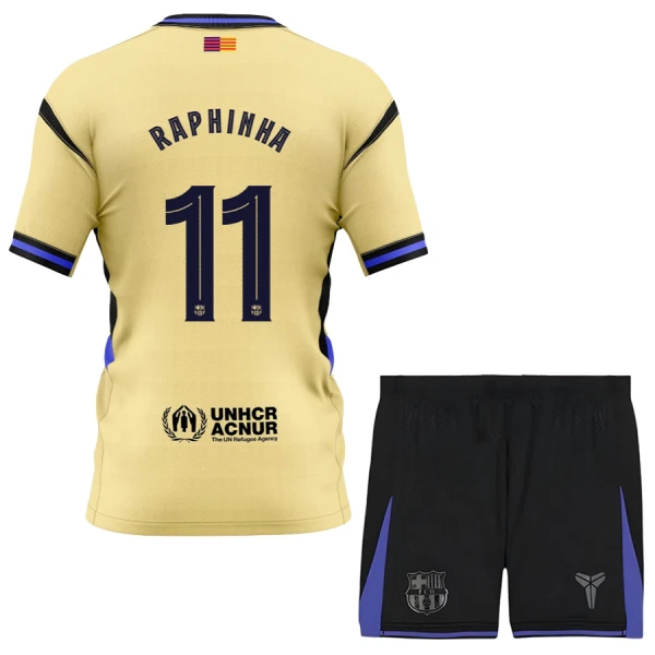Dječji Dresovi FC Barcelona x Kobe Bryant Raphinha 11 Gostujući 2025/26 Dječji Dresovi FC Barcelona x Kobe Bryant Raphinha 11 Gostujući 2025/26