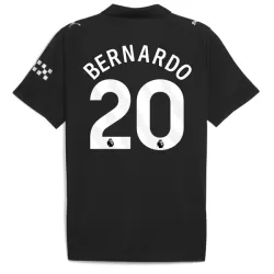 Dresovi Manchester City Bernardo 20 Gostujući 2025/26 Dresovi Manchester City Bernardo 20 Gostujući 2025/26