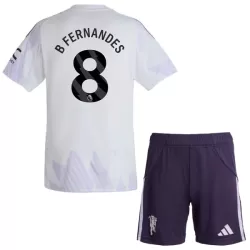 Dječji Dresovi Manchester United Bruno Fernandes 8 Gostujući 2025/26 Dječji Dresovi Manchester United Bruno Fernandes 8 Gostujući 2025/26