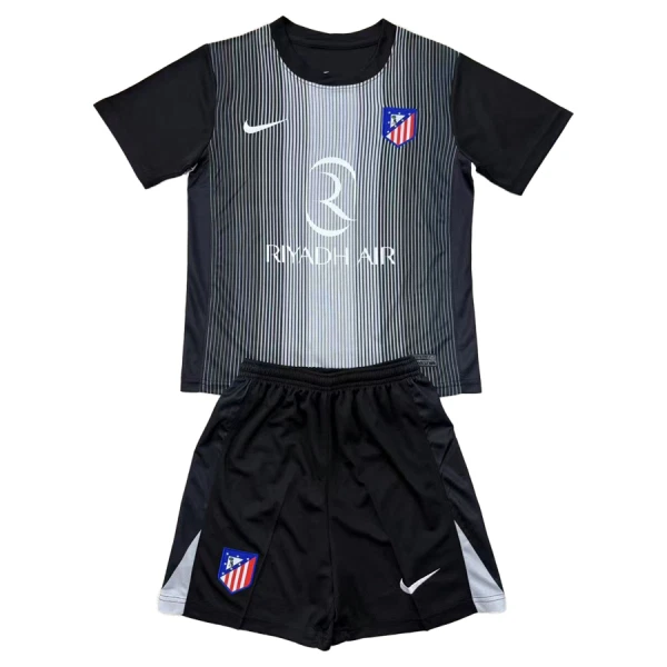 Dječji Golmanski Dresovi Atlético Madrid 2025/26 Crna Dječji Golmanski Dresovi Atlético Madrid 2025/26 Crna