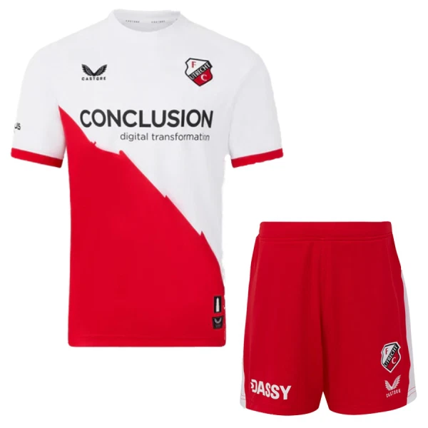 Dječji Dresovi FC Utrecht Domaći 2025/26 Dječji Dresovi FC Utrecht Domaći 2025/26
