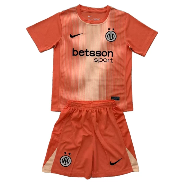 Dječji Golmanski Dresovi Inter Milan 2025/26 Naranča