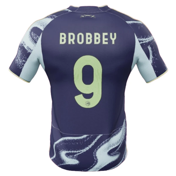 Dresovi Ajax Brobbey 9 Gostujući 2025/26