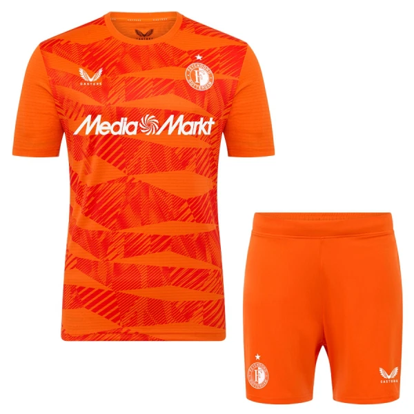Dječji Golmanski Dresovi Feyenoord 2025/26 Naranča